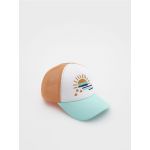 BOYS` PEAKED CAP - turcoaz-pal
