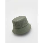 Bucket hat din bumbac - verde-oliv