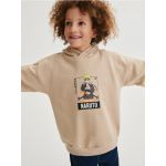 Bluza sport Naruto, oversized - bej