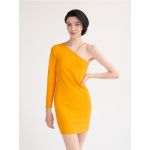 Rochie mini - portocaliu