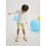 Pantaloni scurti biker - verde-deschis