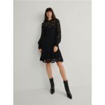 Rochie de dantela - negru