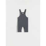 BABIES` DUNGAREES - gri-inchis