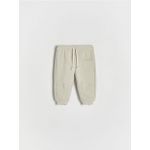 Pantaloni sport oversized - verde-pal
