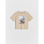 Tricou cu imprimeu - alb