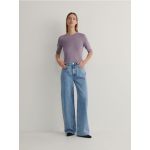 Bluza din fibre Lyocell - lavand