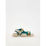 Sandale cu prindere cu scai - multicolor