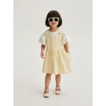 Rochie din bumbac - galben