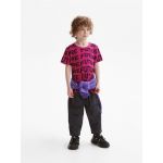T-shirt cu imprimeu - roz-fuchsia