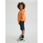 Pantaloni scurti din bumbac cu buzunare - bleumarin