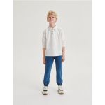 Blugi jogger elastici - albastru
