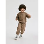 Pantaloni jogger din bumbac - maro