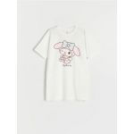 Camasa de noapte My Melody, din bumbac - crem