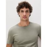 Tricou slim fit - verde-deschis