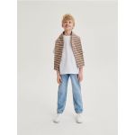 Pantaloni loose fit din denim clasic - albastru