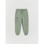 Pantaloni jogger - verde-pal