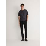 Pantaloni slim - negru