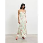 Rochie cu spatele descoperit - multicolor
