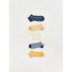 Set de 5 perechi de sosete - bleumarin