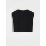 Bluza din bumbac - negru