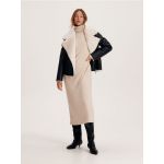 Rochie din tricot - nude