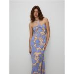Rochie din material majoritar modal - multicolor