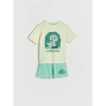 BOYS` PYJAMA - verde-deschis
