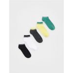 BOYS` SOCKS MULTI - verde-metalizat