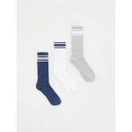 Set de 3 perechi de sosete - bleumarin