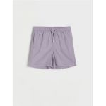 Pantaloni scurti de baie cu imprimeu - crimson