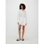 Fusta mini legata - crem