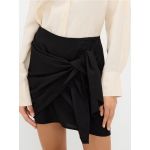 Fusta mini legata - negru