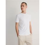 Tricou slim fit - alb