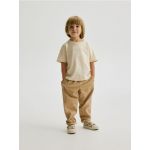 Pantaloni chino cu continut ridicat de bumbac - bej