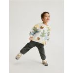 Bluza sport oversized - crem