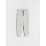 Pantaloni jogger de trening, din jerseu - gri deschis