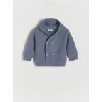 BABIES` SWEATER - Albastru metalizat