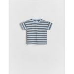 Tricou oversized in dungi - albastru-deschis