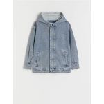 Geaca de blugi oversize - albastru