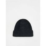 Caciula din tricot striat - negru