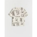 Tricou oversized Minecraft - nude