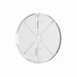 Clapeta antiretur pentru ventilator baie Ø100mm, plastic Alb