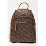 Rucsac de piele ecologica cu model monograma