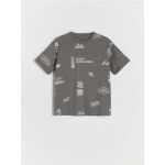 T-shirt oversize - gri-inchis