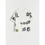 T-shirt oversize - crem