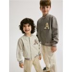 Geaca bomber oversized - crem