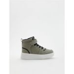 Pantofi sport inalti - verde-oliv deschis