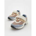 Pantofi sport multicolori - brun-auriu