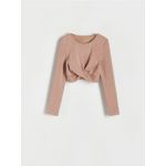 GIRLS` BLOUSE - brun-auriu