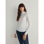 Bluza cu guler Perkins - crem